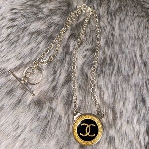 CHANEL Sterling Silver Necklace